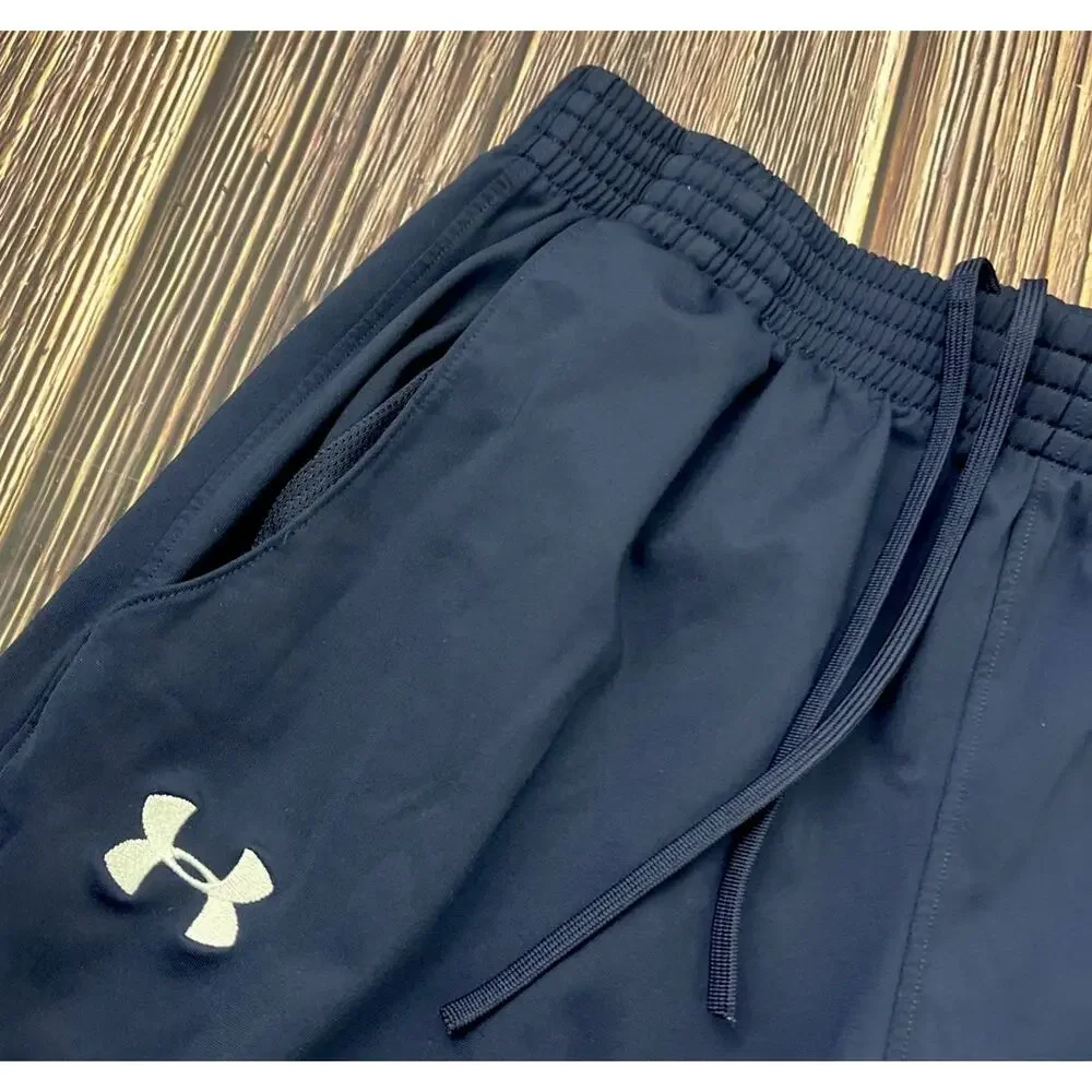 Under Armour UA Blue Track Pants Mens Size Medium